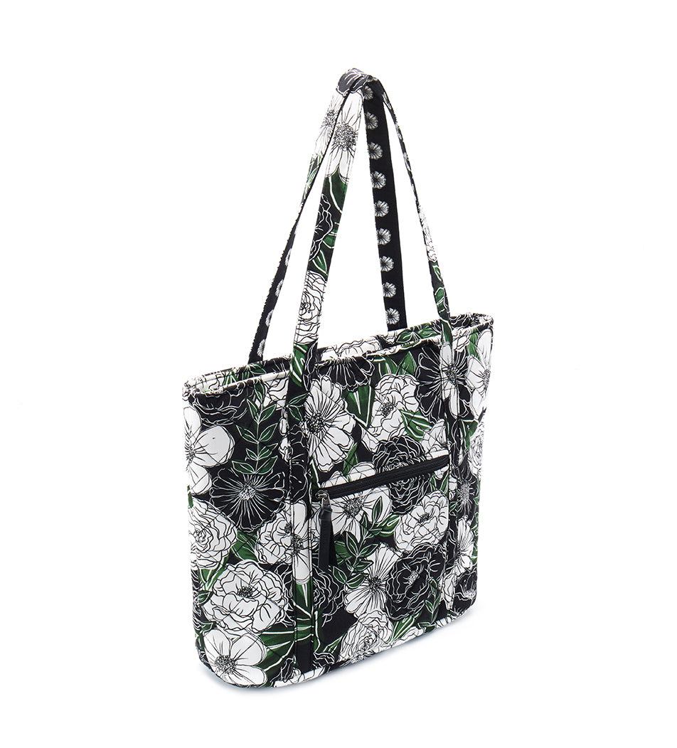 Quilted Tote Bag Jasmine Pattern