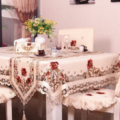 Luxury Embroidered Table Runner Embroidered Fashion cotton