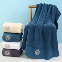 100% Cotton Printed Embroidered Cotton Bath Towel