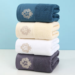 100% Cotton Printed Embroidered Cotton Bath Towel