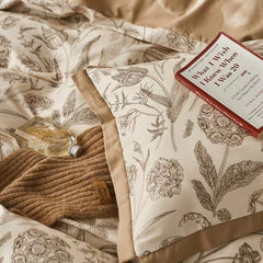 Comfort Night US Quality Cotton Painted Floral Bedding Set