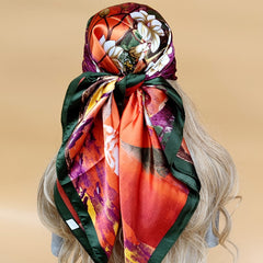 2023 Design Silk Scarf The Four Seasons Popular Scarves Fashion Scarf
