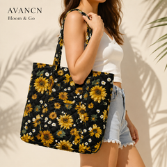 AVANCN Bloomscape Quilted Tote