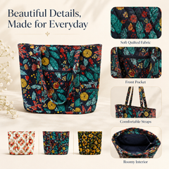 AVANCN Bloom & Go Floral Tote Collection